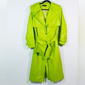 AKIRA Neon Green Trench Coat